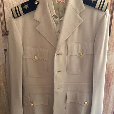 WW2 Navy Uniforms, Peacoat's, hats & memorabilia 