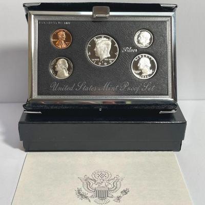 U.S Mint S Premier 1992 Mint Silver Coin Proof Set
