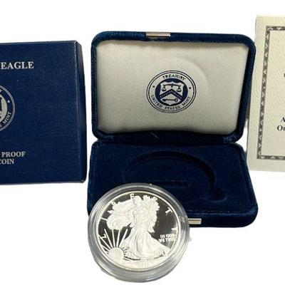 2011 Silver American Eagle Dollar Proof Coin & Uncirculated Mint W/COA 1oz .999
