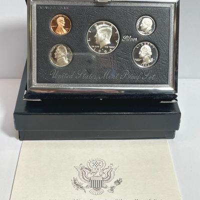 U.S Mint S Premier 1994 Mint Silver Coin Proof Set
