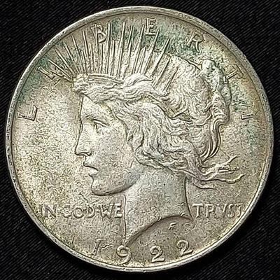 1922 US Peace Dollar
