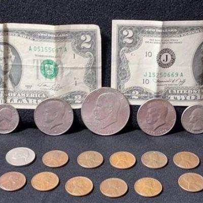 1938-1982 United States $2 Dollar Bills & Coins * Pre 1964
