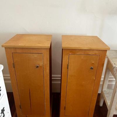 solid maple cabinets with keys 