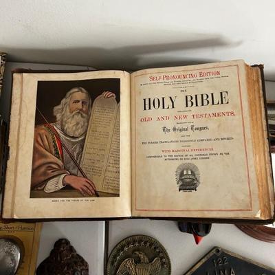 Late 19th Century Holy Bible 