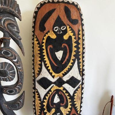 Papa New Guinea Ceremonial shields 