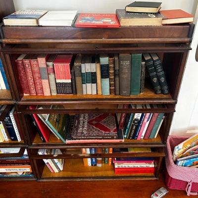 Antique lawyer's bookcase by Macy's 911