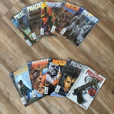 Vintage DC Comics – Preacher– 10 Comics!