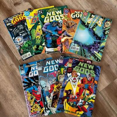Vintage DC Comics – New Gods – 9 Comics!