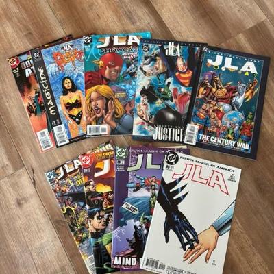 Vintage DC Comics – JLA – 10 Comics!