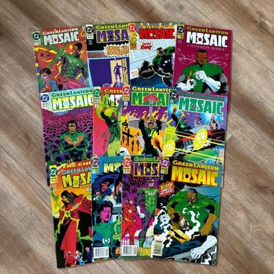 Vintage DC Comics – Green Lantern Mosaic – 12 Comics!