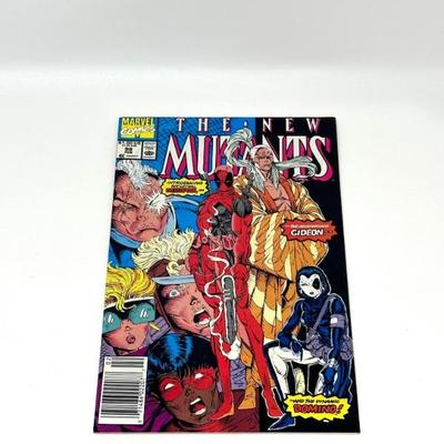 The New Mutants #98 Newsstand Edition - 1st Appearance of Deadpool!