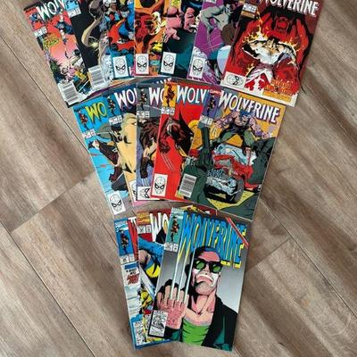 Vintage Marvel Comics - Wolverine - 15 Comics!