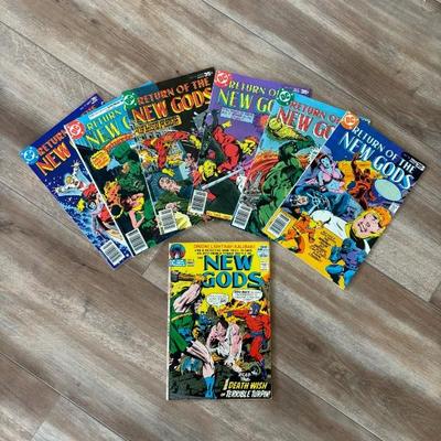 Vintage DC Comics – New Gods– 7 Comics!
