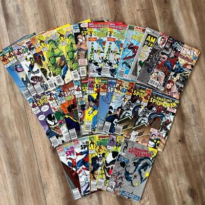 The Amazing Spider-Man Comics all early 90's!!! 27 Comics!!!