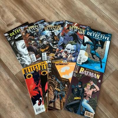 Vintage DC Comics – Detective Batman – 9 Comics!