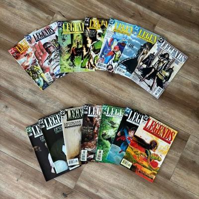 Vintage DC Comics – Legends of the DC Universe– 14 Comics!