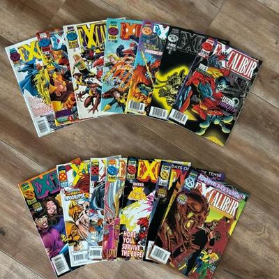 Vintage Marvel Comics – Excalibur – 14 Comics!