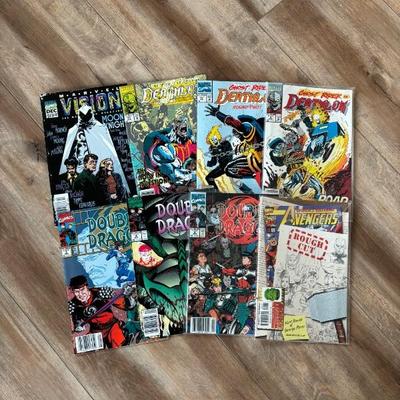 Various Vintage Marvel Comics – Moon Knight & More –8 Comics!