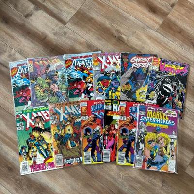 Various Vintage Marvel Comics – Wolverine & More –12 Comics!