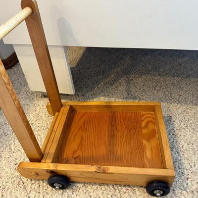 Wood cart
