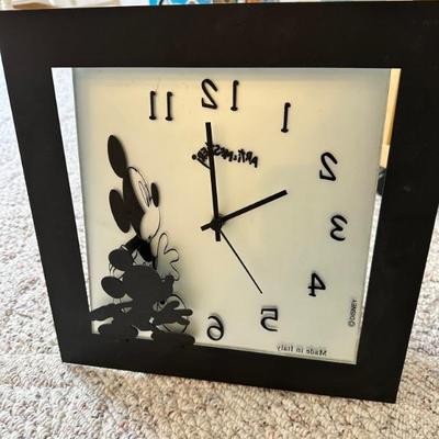 Mickey Mouse clock made in Italy