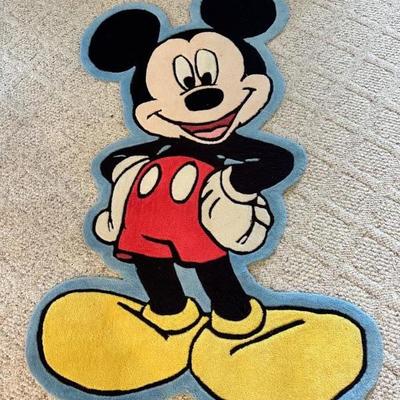 Mickey Mouse rug