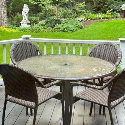 Patio table & chairs
