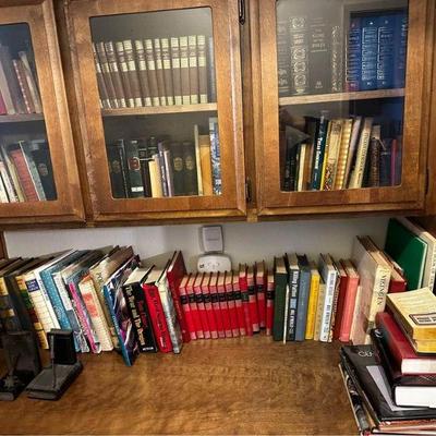 All books as one lot before the estate sale starts $1000