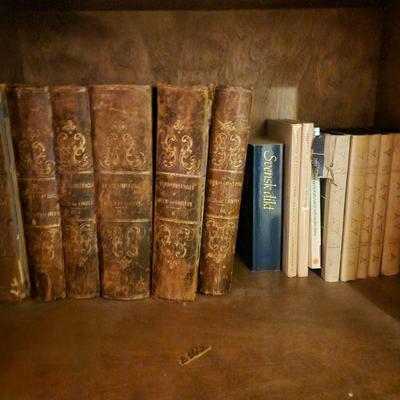 All books as one lot before the estate sale starts $1000