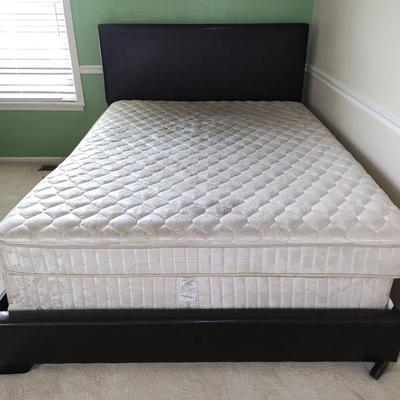 2. Bed frame & mattress & box springs