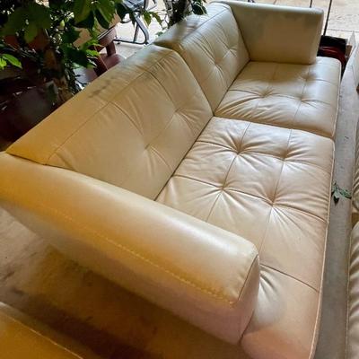 Genuine Leather Sofa & Loveseat