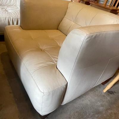 Genuine Leather Armchair