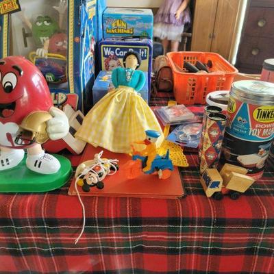 Toys; M&M, Tinker Toy, Fisher Price