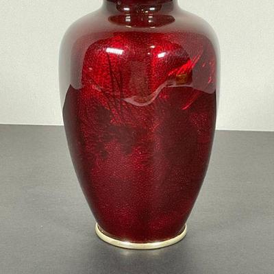 Sm Japanese Pigeon Blood vase
