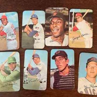 ABS318- Various Super Size Baseball Players Collectible Cards 