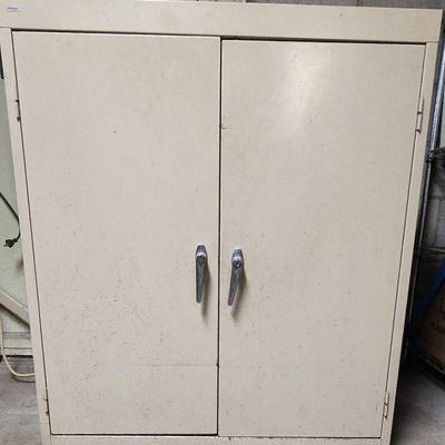 ABS168 - Two-Door Metal Storage Cabinet