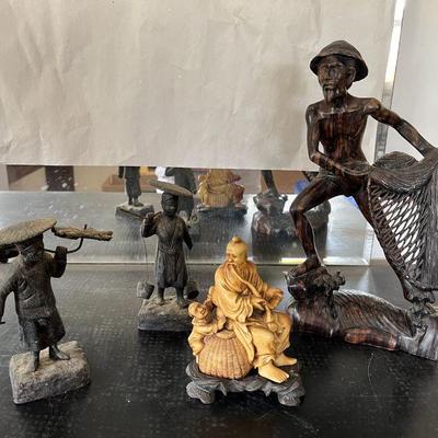 ABS222 Asian Male Figurines