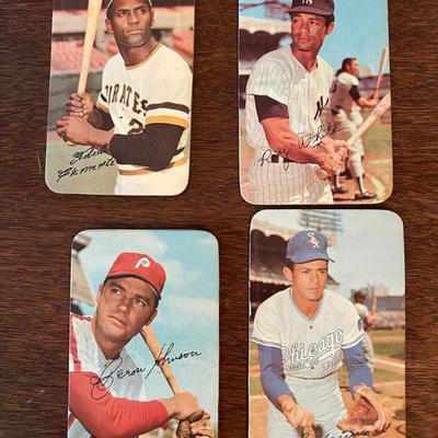 ABS324- Vintage Super Size Baseball Collectible Cards