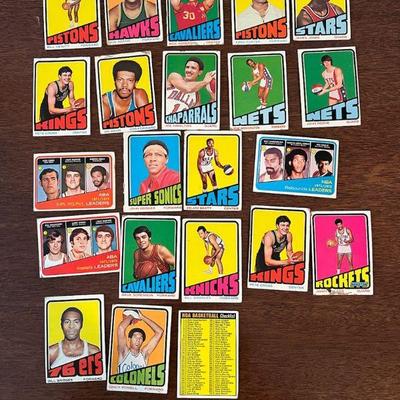 ABS315- Assorted Vintage Basketball Trading/Collectible Cards