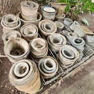 ABS244 - Cement Planter Pots