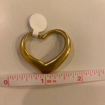 Tiffany Perrini large open heart pendant