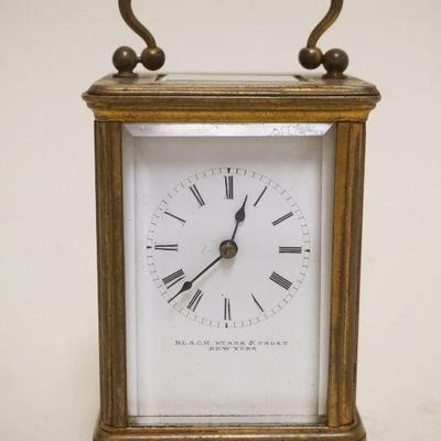 1008	BLACK STARR & FROST CARRIAGE CLOCK

