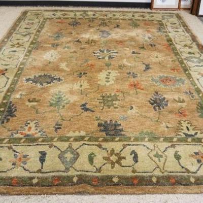 1204	PERSIAN ROOM SIZE WOOL RUG, APPROXIMATELY 9 FT X 12 FT
