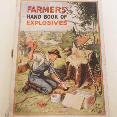 1107	FARMERS HANDBOOK OF EXPLOSIVES, 1922 DUPONT
