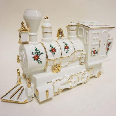 1174	CHINA HOLIDAY TRAIN, APPROXIMATELY 13 IN X 4 IN X 8 1/2 IN HIGH
