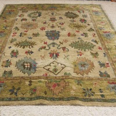 1205	ROOM SIZE WOOL RUG, APPROXIMATELY 8 FT X 10 FT
