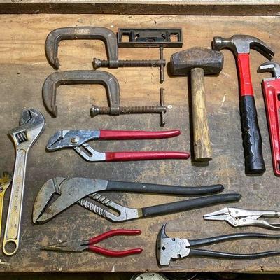 Craftsman Pliers * Adjustable Wrenches * Hammers * Vise-Grips * C-Clamps
