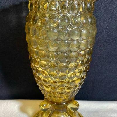 Gold Color Vintage Bubble Design Vase
