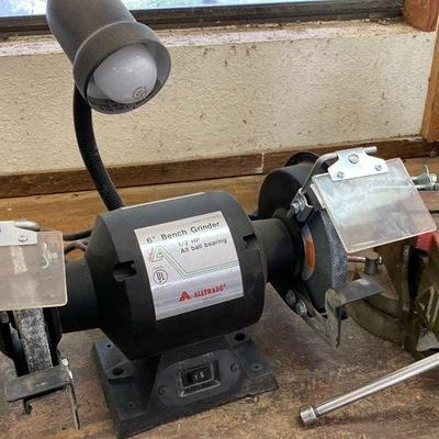 6” bench Grinder * 1/2 Hp * 4” Vice
