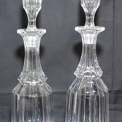 2 Crystal Decanters
